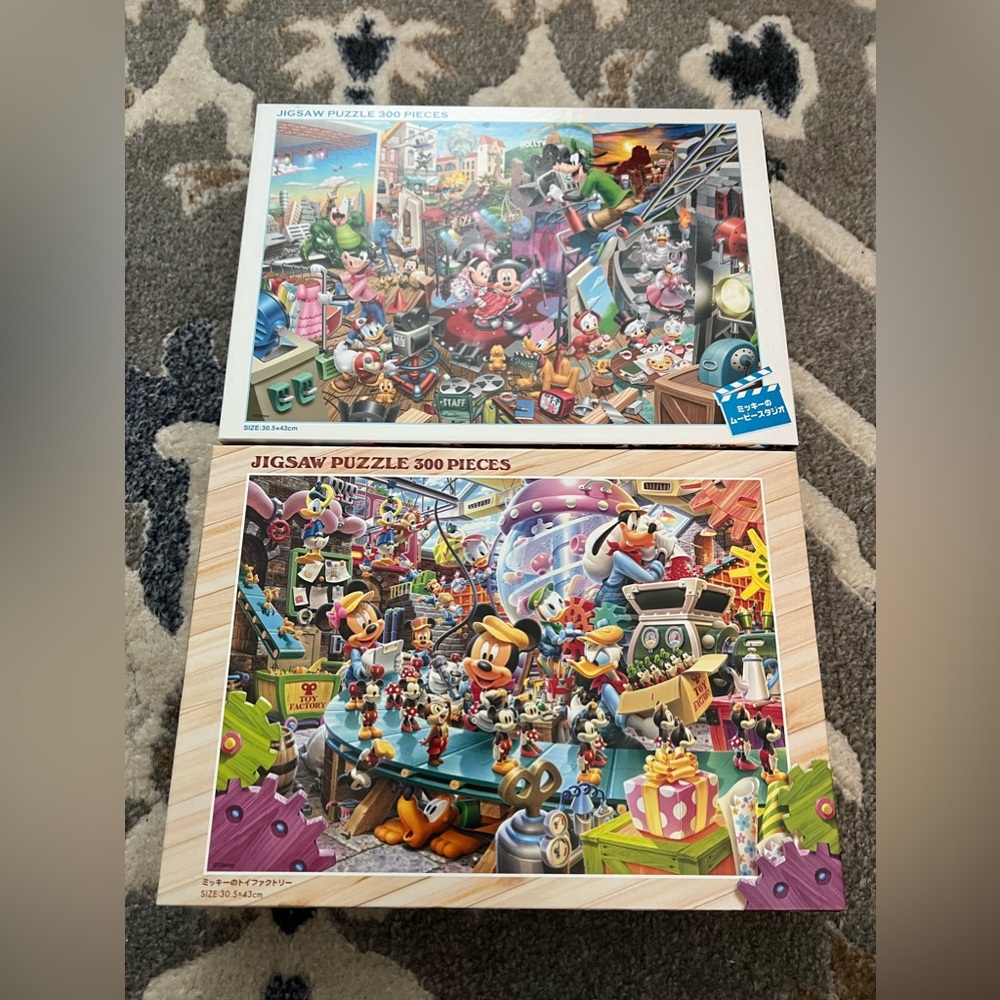 2 Tenyo Disney Puzzles
